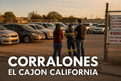 Corralones de Carros en El Cajon California Cerca de Mi