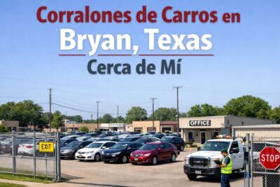 Corralones de Carros en Bryan Texas Cerca de Mi